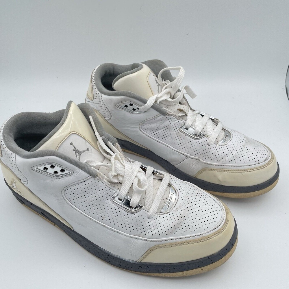 Jordan Courtside Mid White‎ Metallic Sneaker Basketball shoes Men's size 12